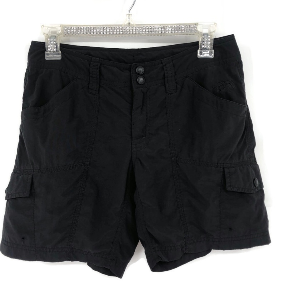 The North Face Black Nylon Shorts Size 2